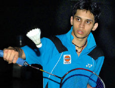 Kashyap lost in the final of  Open Volant d'Or